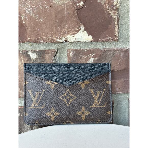 Louis Vuitton Neo Card Holder Monogram Macassar 41123 - Picture 1 of 6